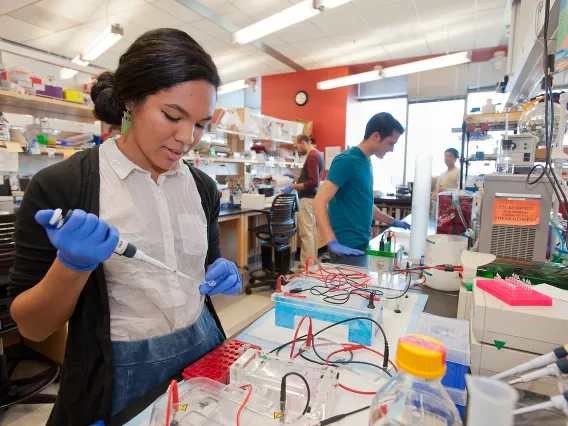 Students in Lab