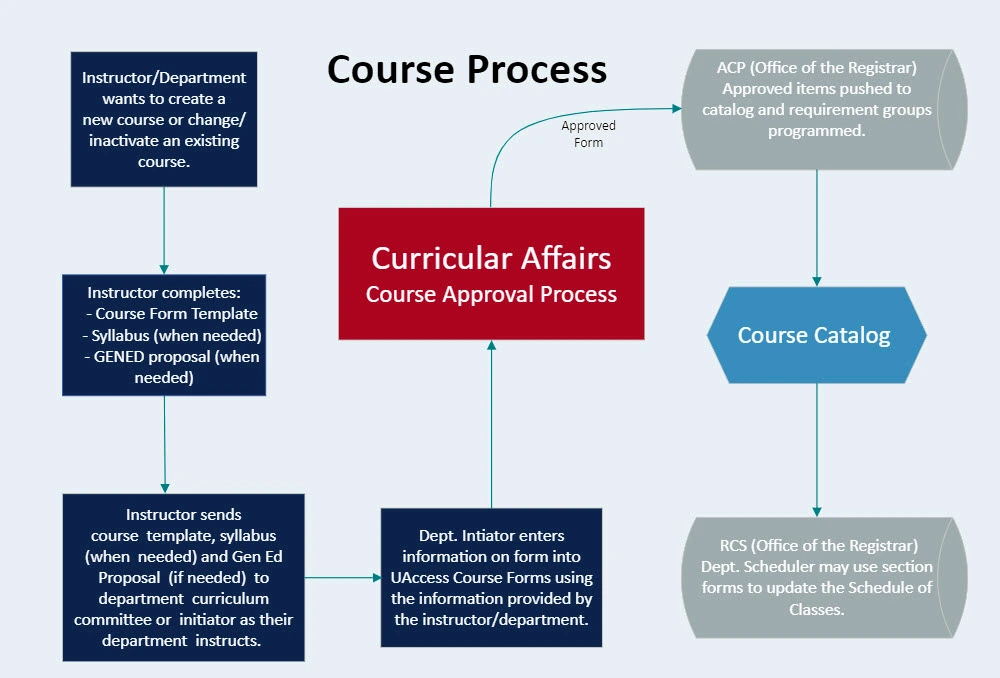 Course Process horizontal